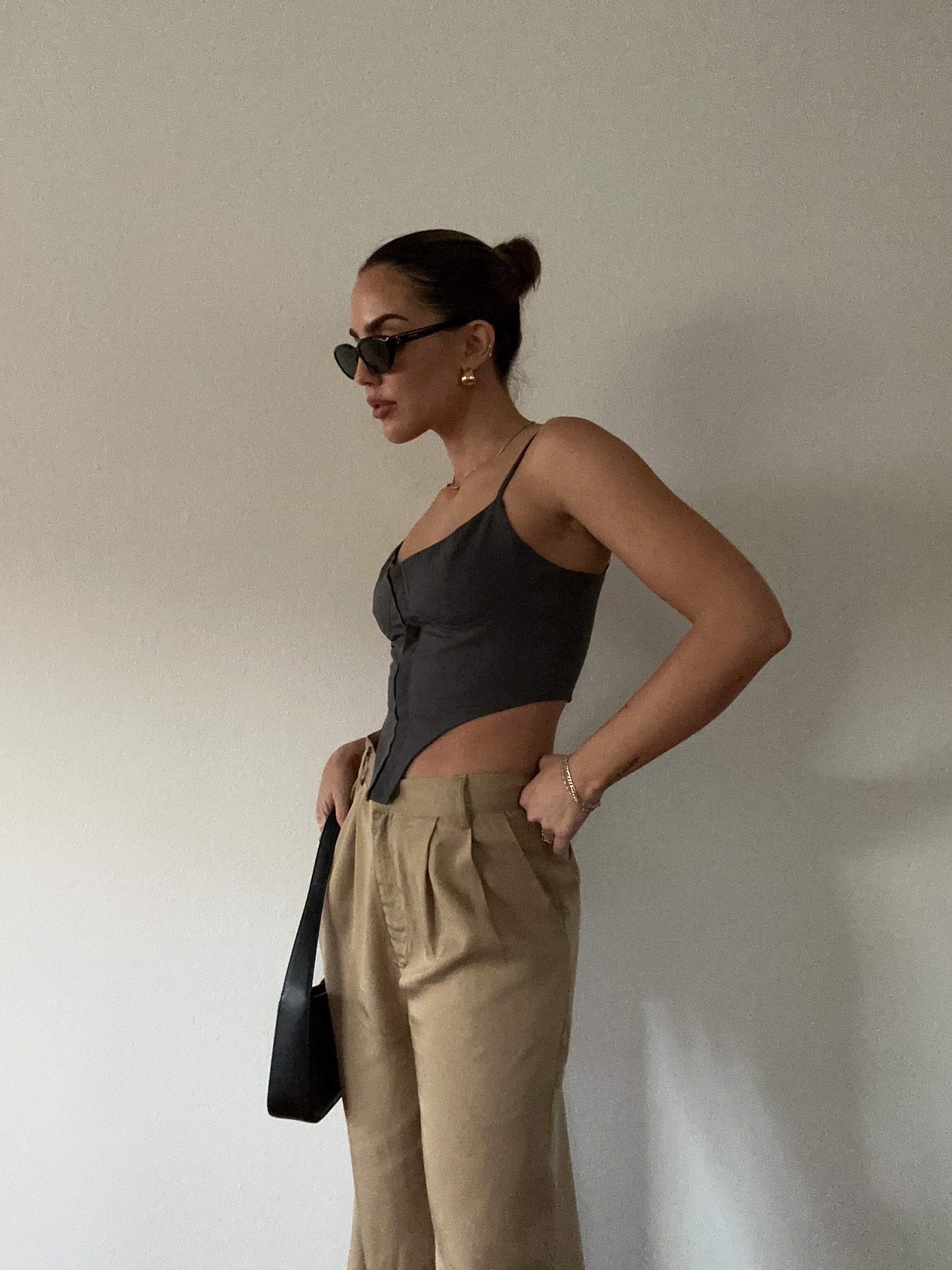 She's Suitable Bustier Top - SHOPLUNAB
