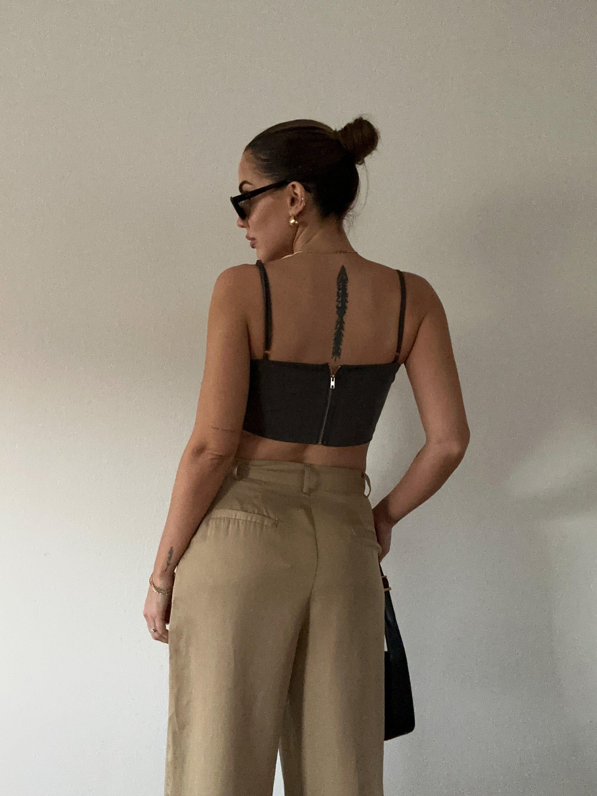 She's Suitable Bustier Top - SHOPLUNAB