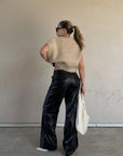 Mastermind Leather Cargo Pants - SHOPLUNAB