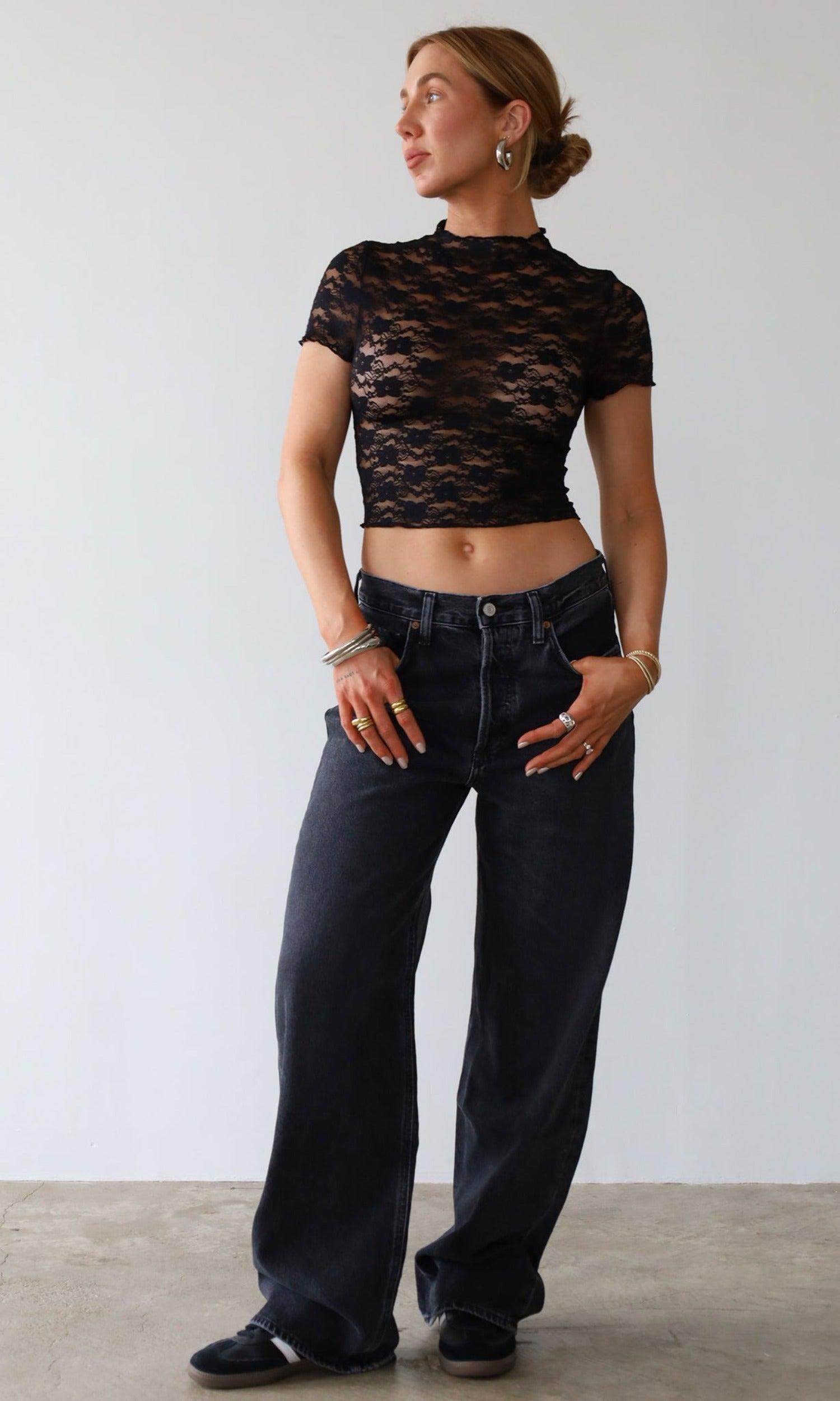 Love Language Crop Tee - SHOPLUNAB