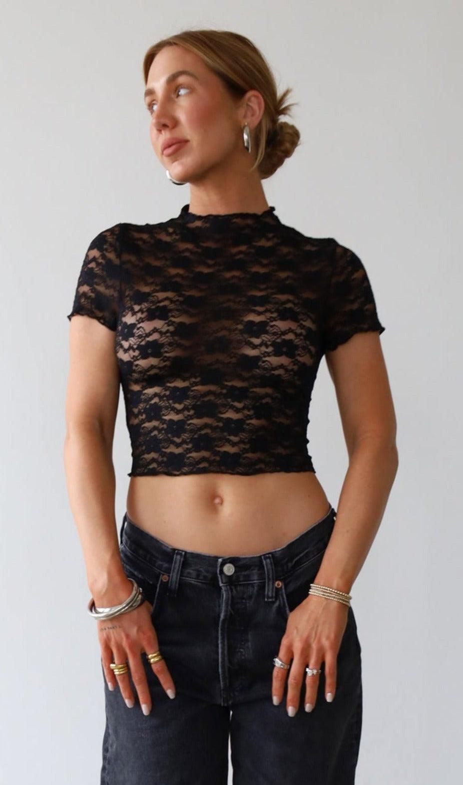 Love Language Crop Tee - SHOPLUNAB