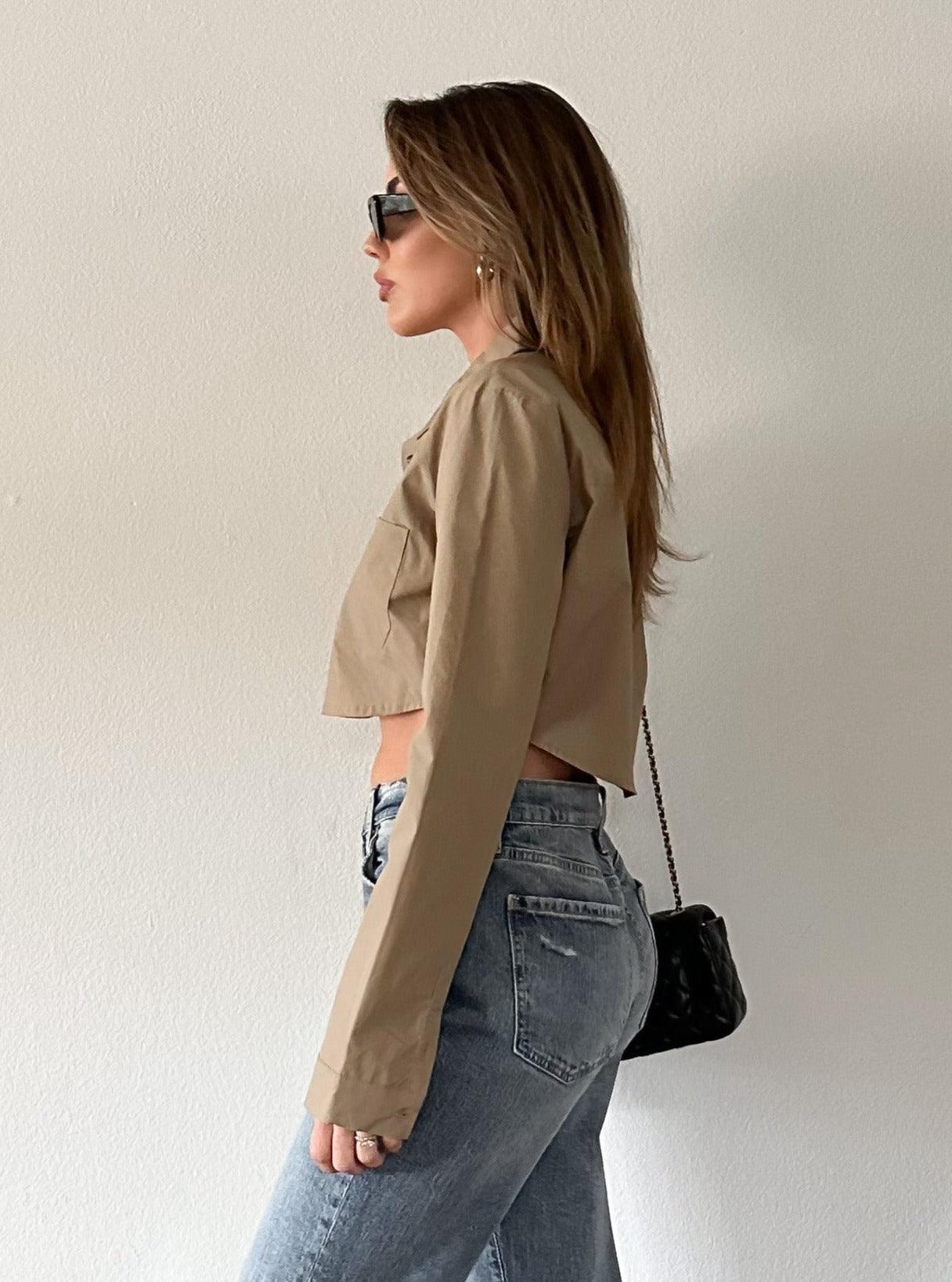 Default Crop Shirt - SHOPLUNAB
