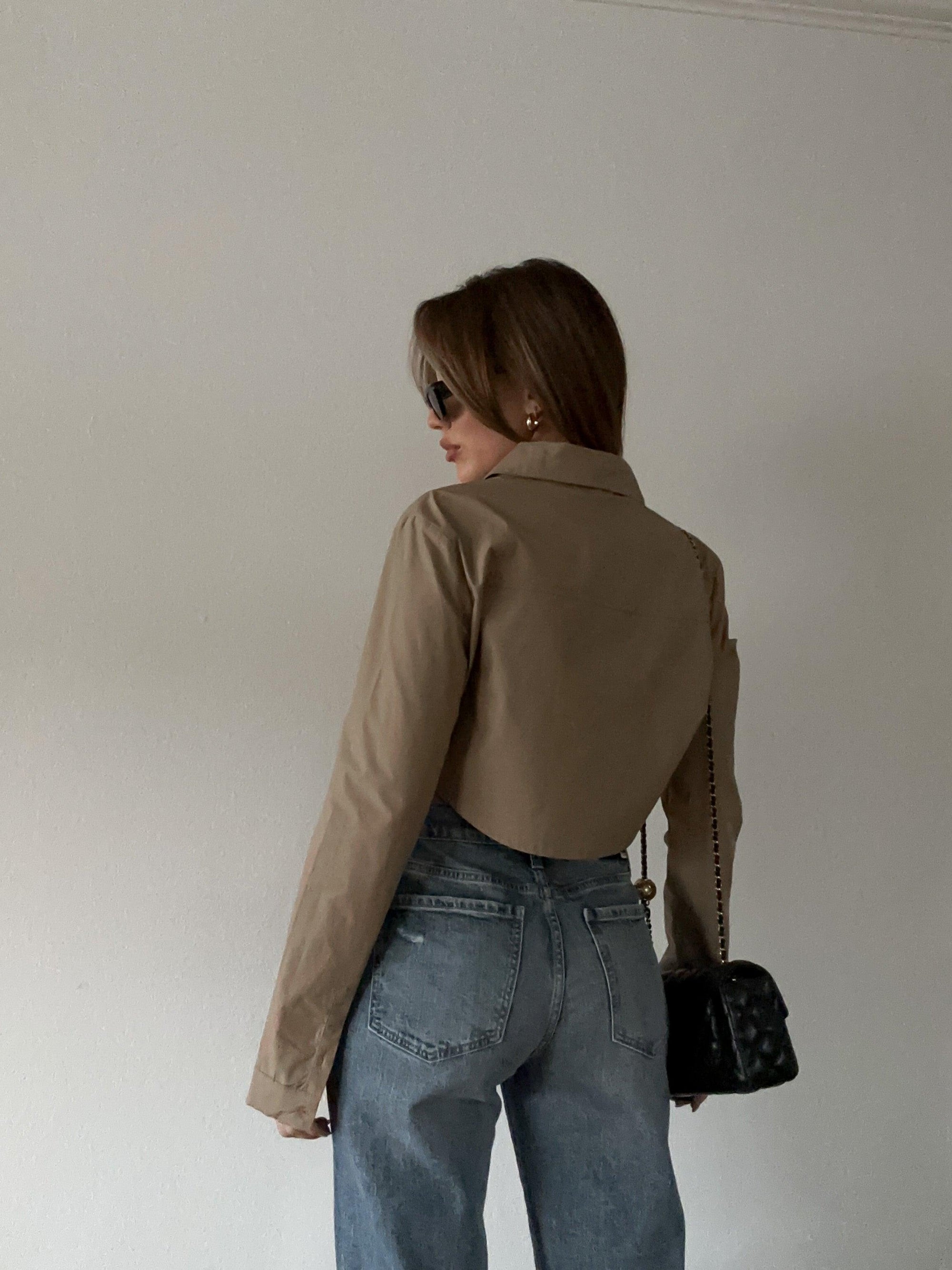 Default Crop Shirt - SHOPLUNAB