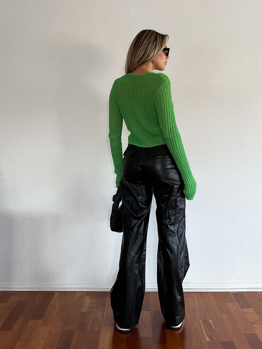Mastermind Leather Cargo Pants - SHOPLUNAB