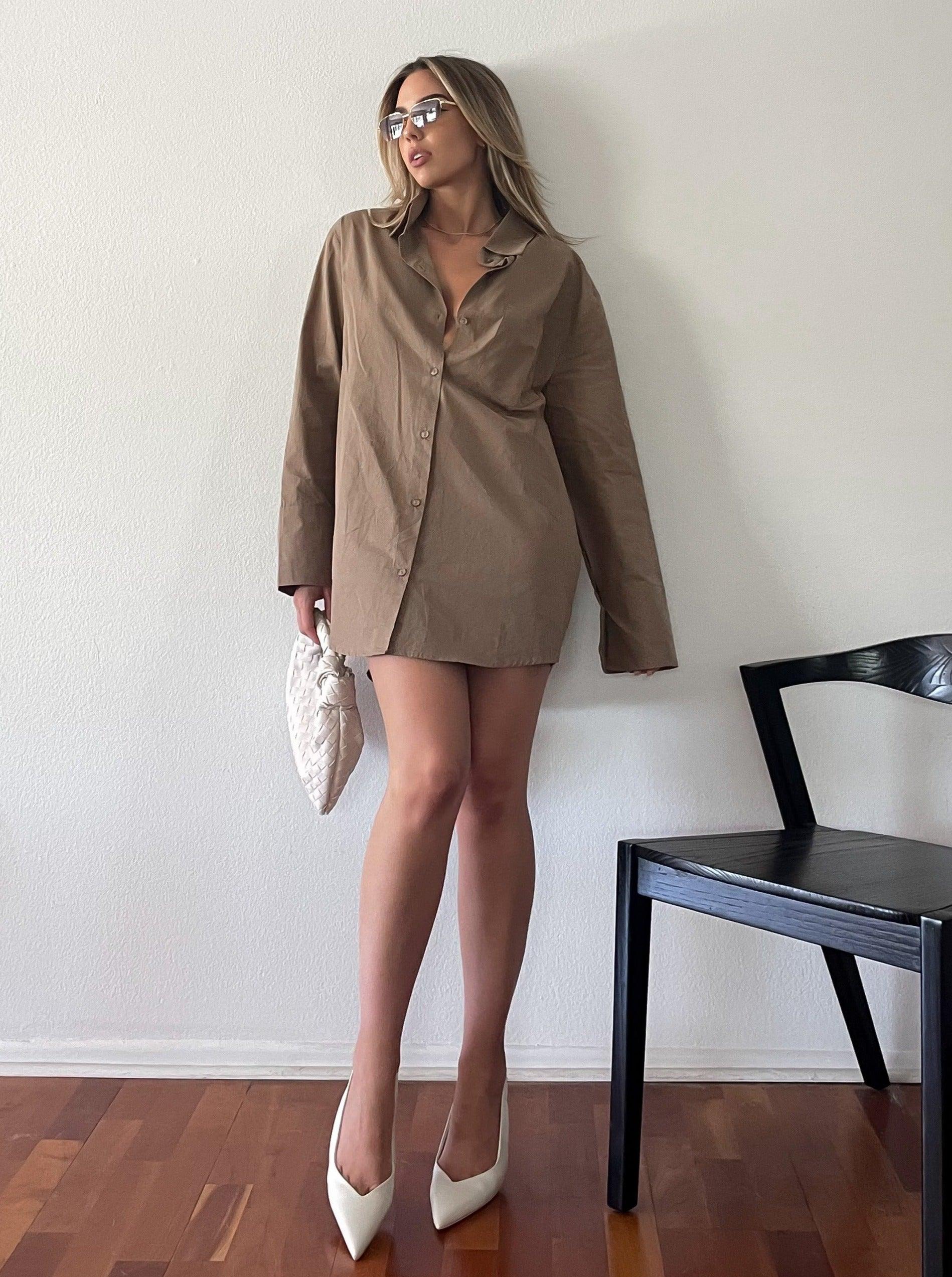 Rush Hour Shirt Dress - FINAL SALE - SHOPLUNAB