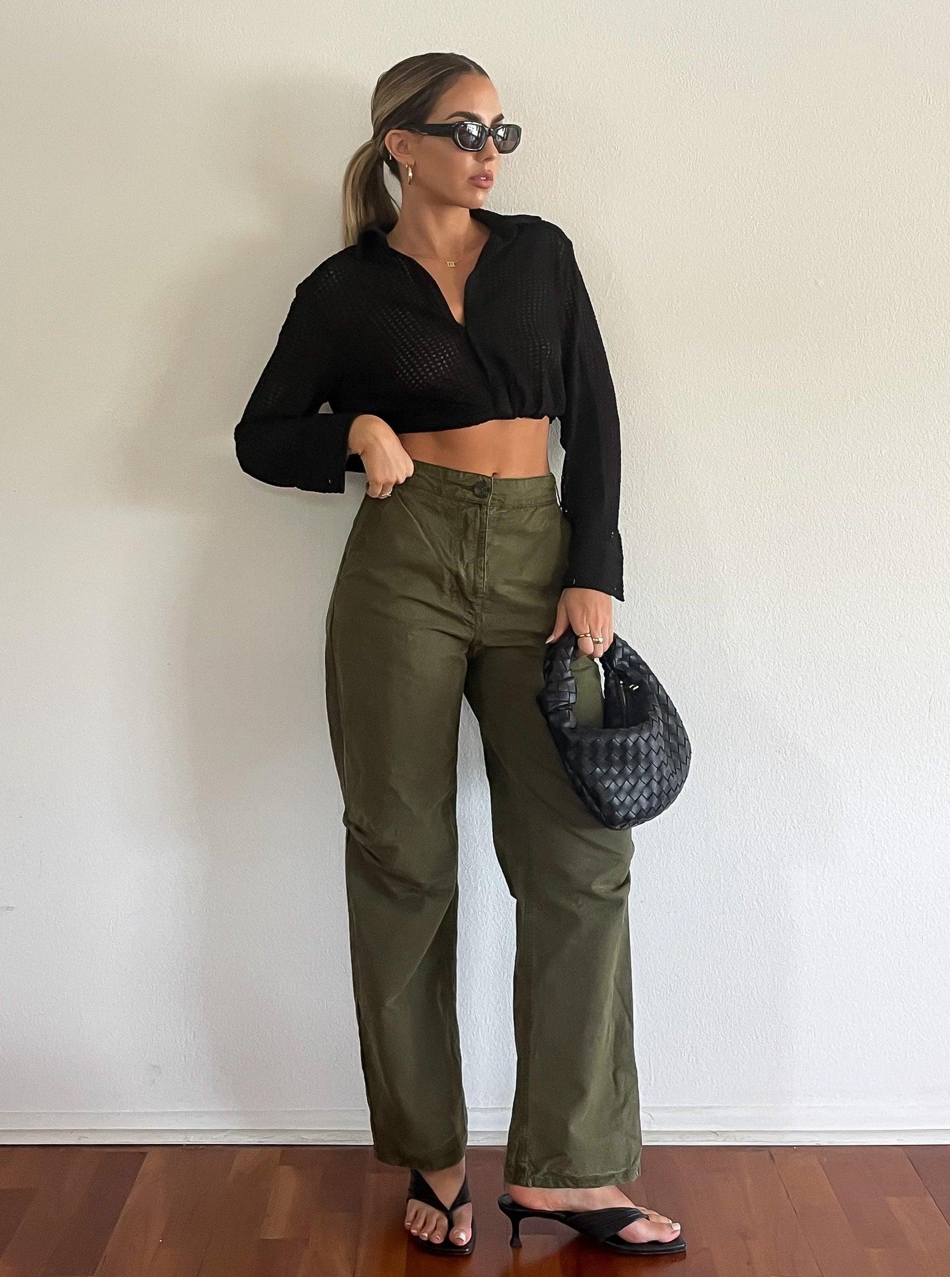 Go On Crop Shirt - SHOPLUNAB