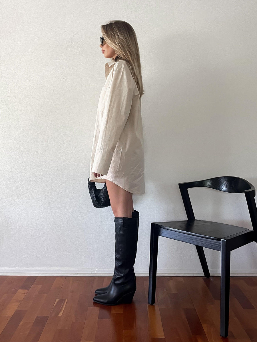 Rush Hour Shirt Dress - SHOPLUNAB