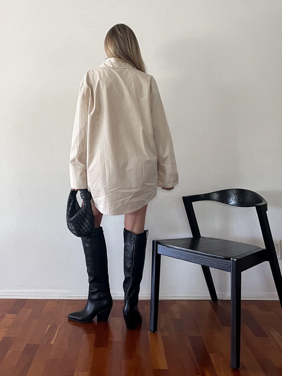 Rush Hour Shirt Dress - SHOPLUNAB