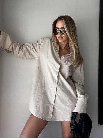 Rush Hour Shirt Dress - SHOPLUNAB