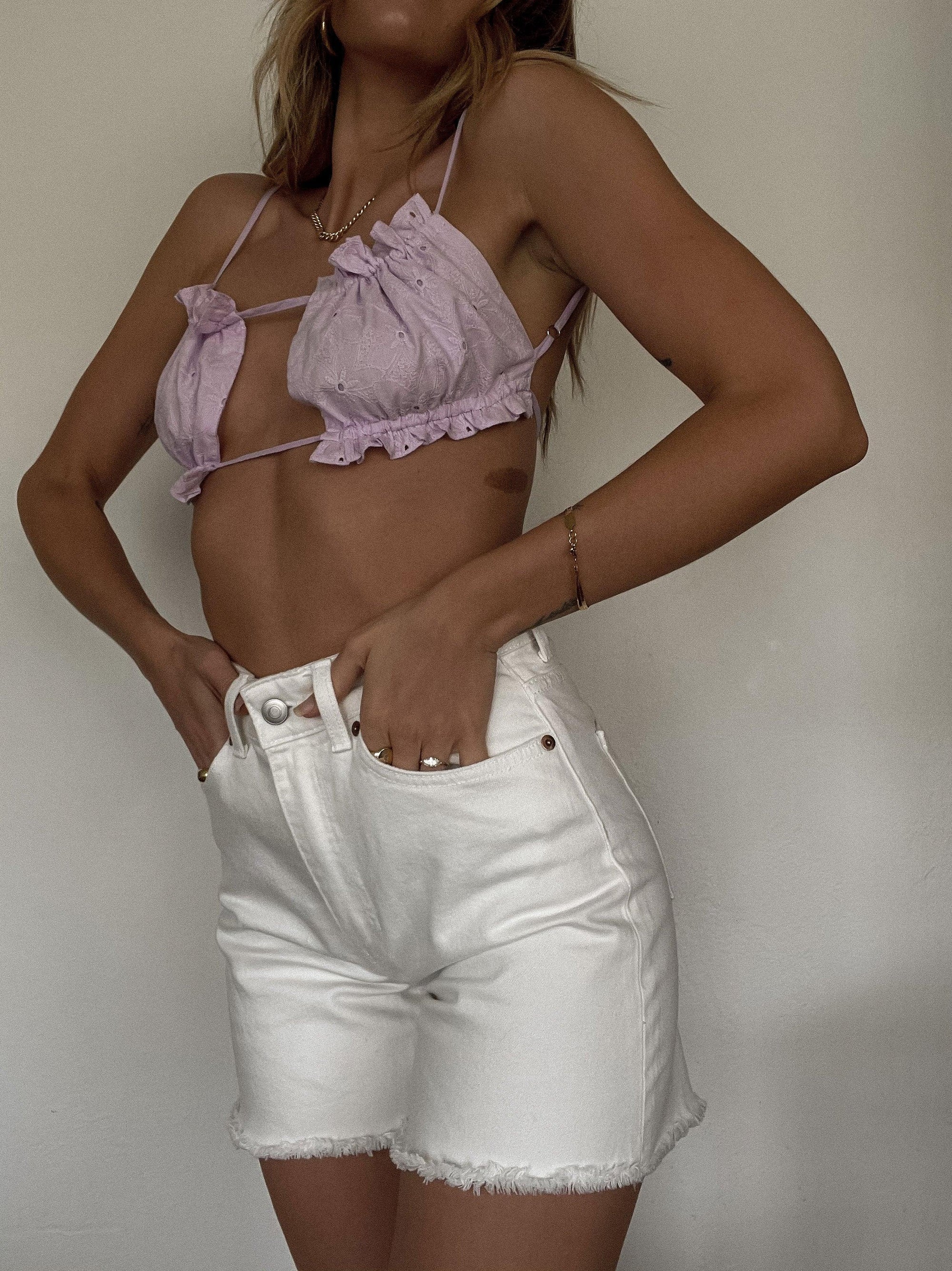 Feelin' Cute Crop Top - FINAL SALE - SHOPLUNAB