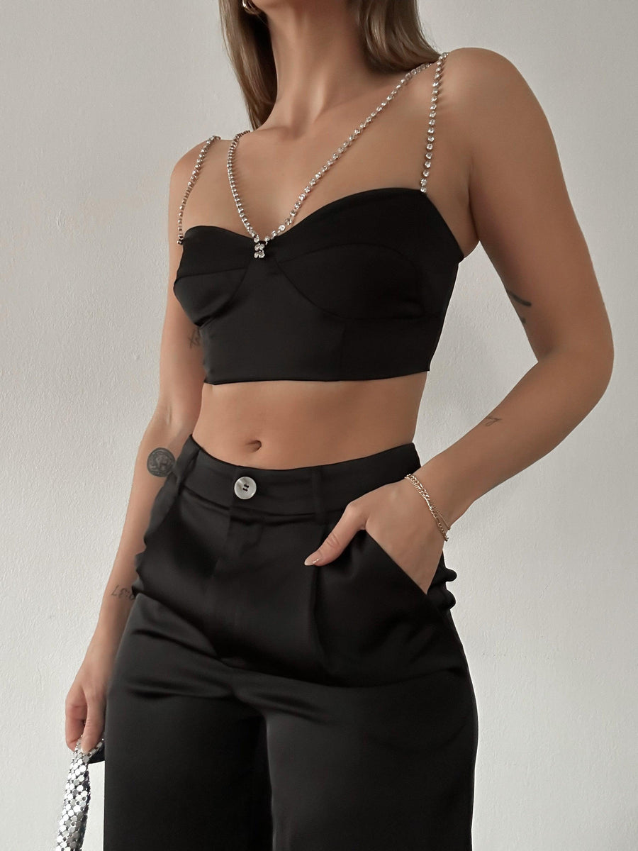 Party Mode Crop Top - SHOPLUNAB