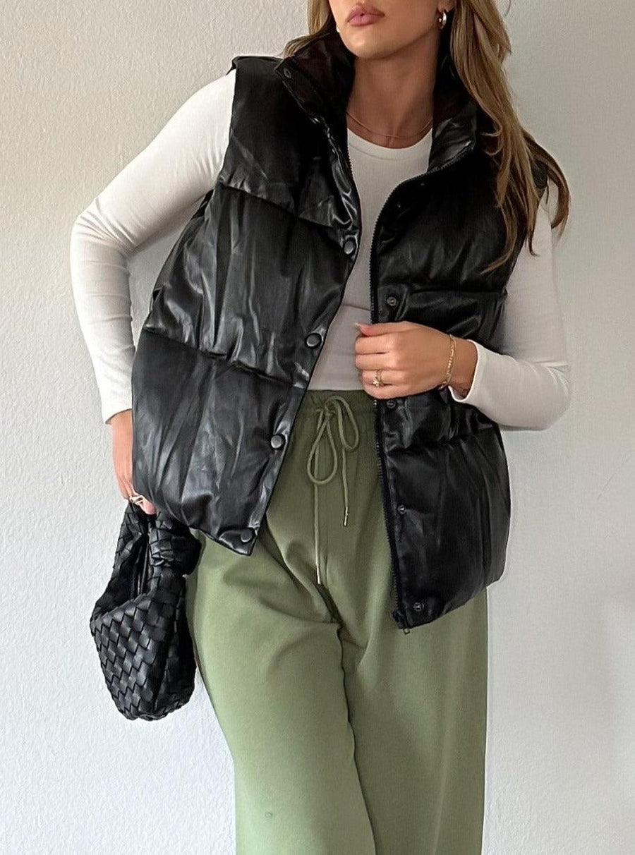 Puffing Season Puffer Vest by Nia - FINAL SALE - SHOPLUNAB
