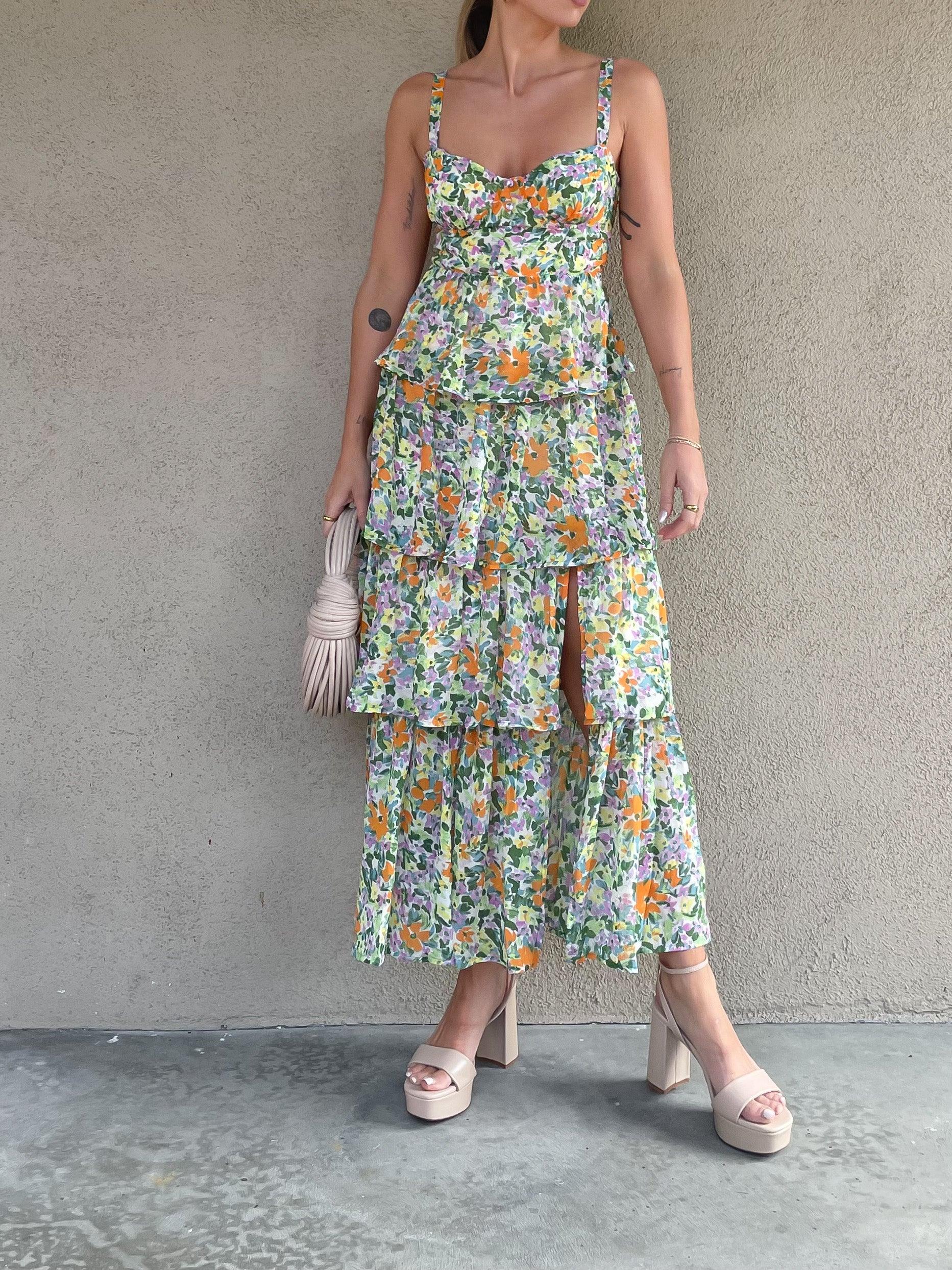 Midsummer Maxi Dress by ASTR The Label - SHOPLUNAB