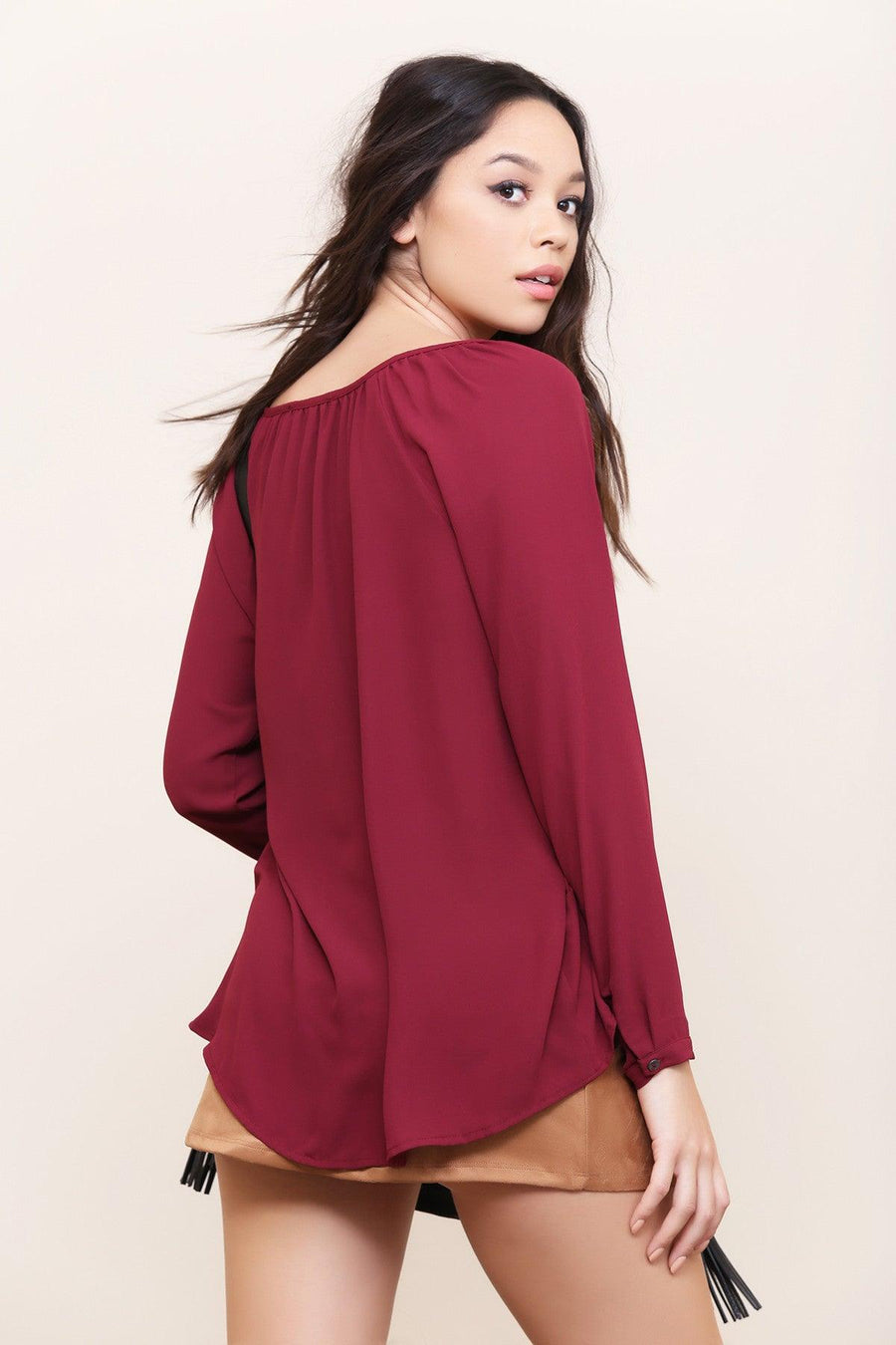 Scarlet Top - FINAL SALE - SHOPLUNAB