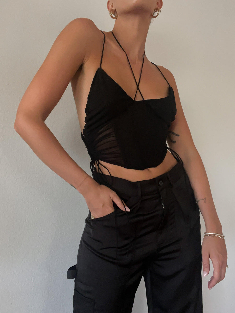 Tonight Crop Top - FINAL SALE - SHOPLUNAB