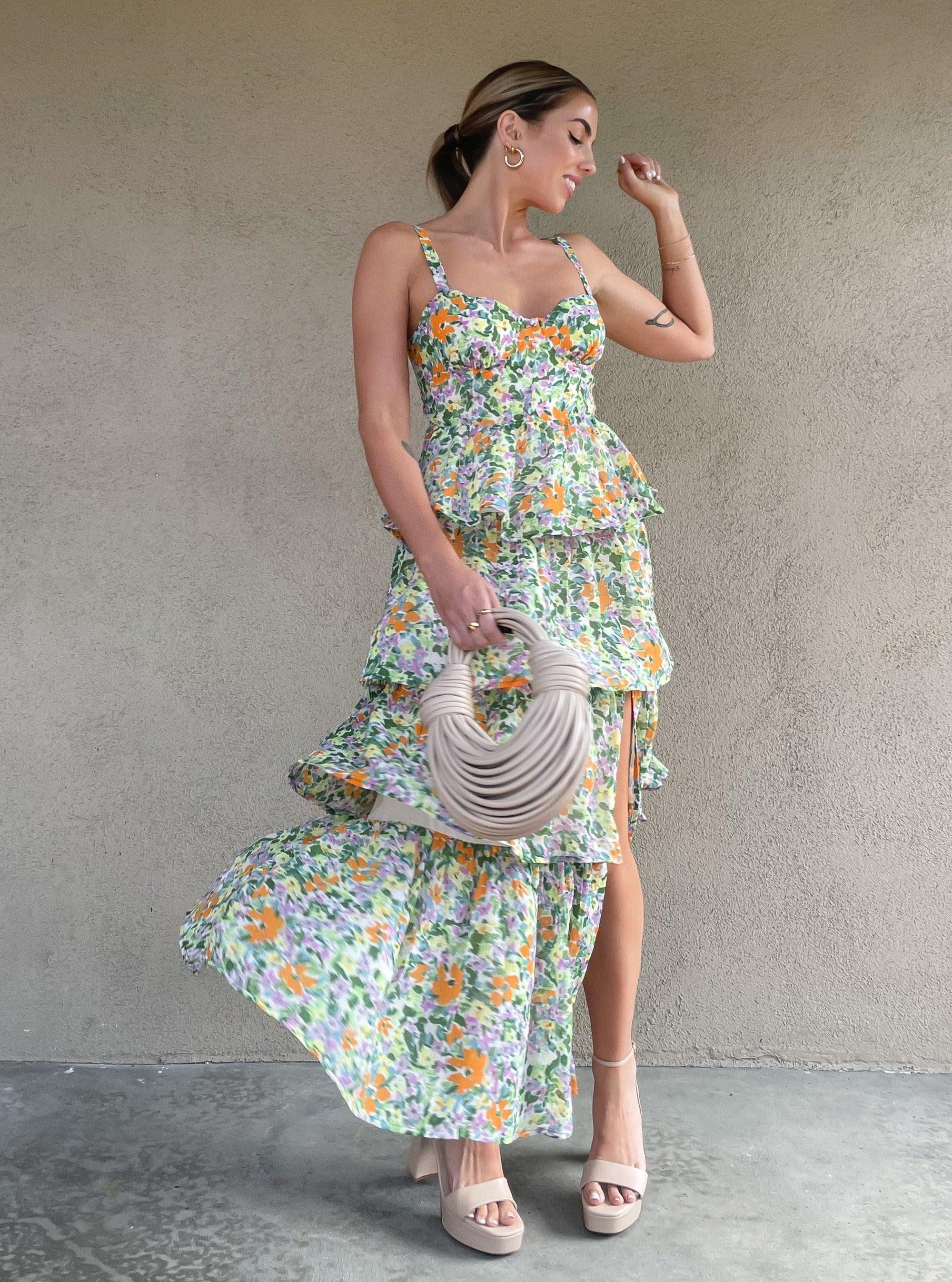 Midsummer Maxi Dress by ASTR The Label - SHOPLUNAB