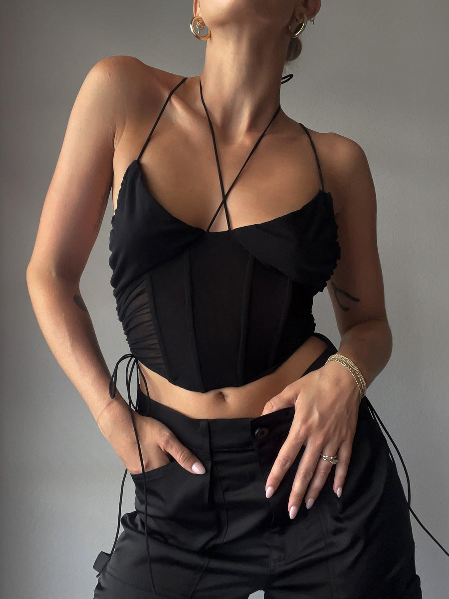 Tonight Crop Top - FINAL SALE - SHOPLUNAB
