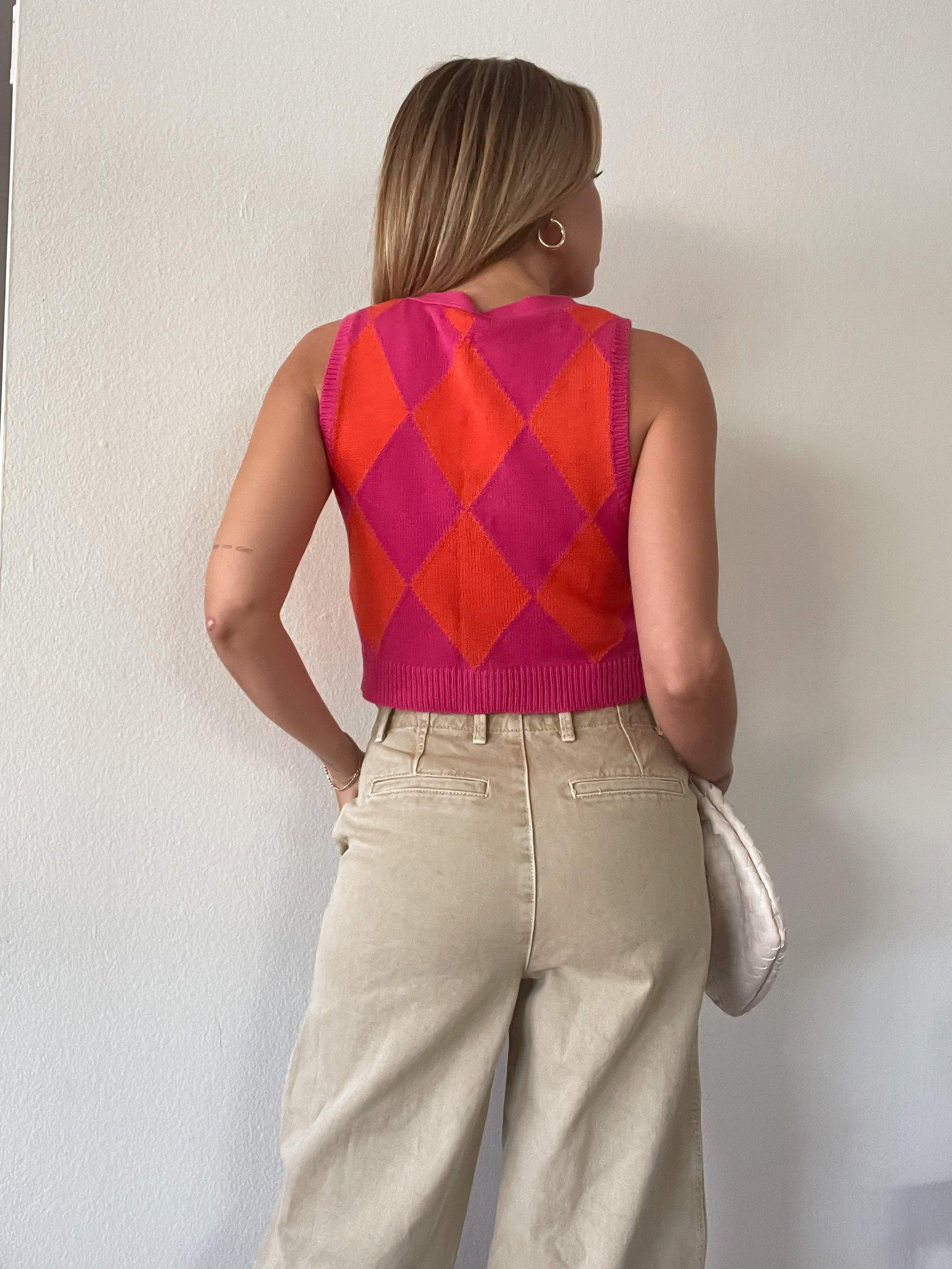 Homecoming Crop Vest - FINAL SALE - SHOPLUNAB