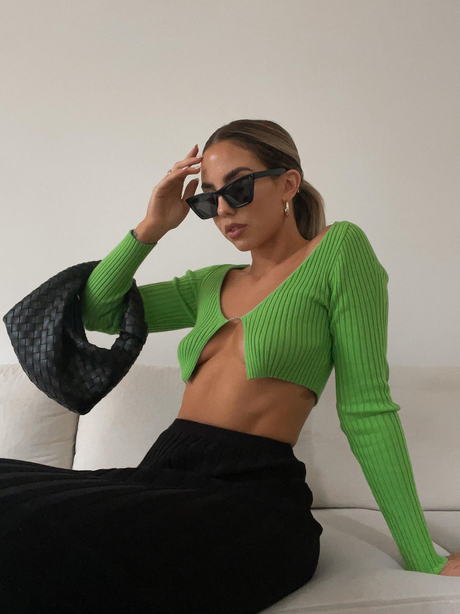 Late Night Thrills Crop Top - FINAL SALE - SHOPLUNAB