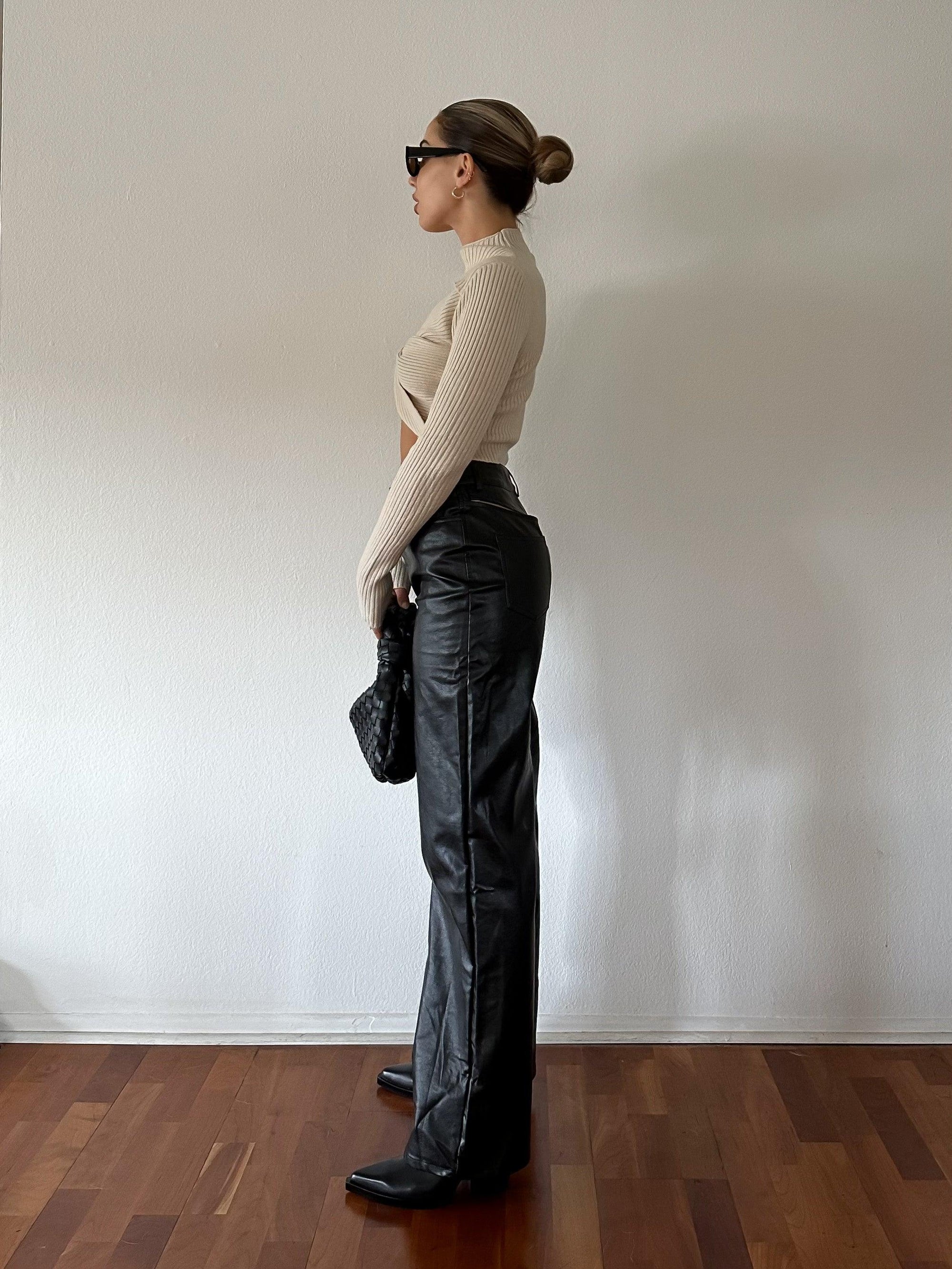Speedway Leather Pants - SHOPLUNAB