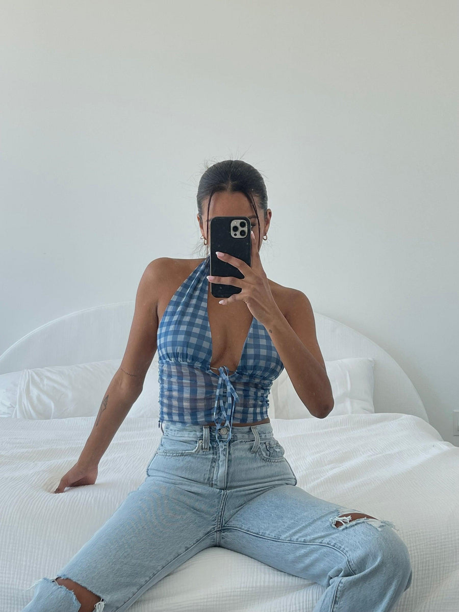 Paris Afternoon Crop Top - FINAL SALE - SHOPLUNAB