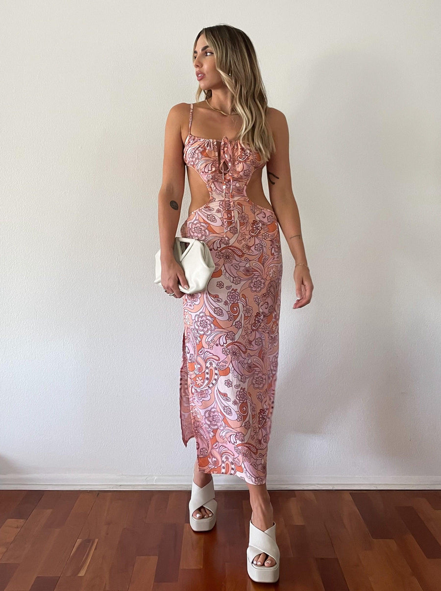 Summer Groove Maxi Dress - FINAL SALE - SHOPLUNAB