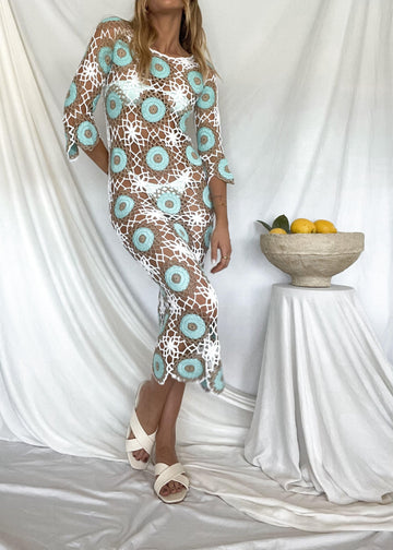 Amalfi Coast Midi Dress - FINAL SALE - SHOPLUNAB