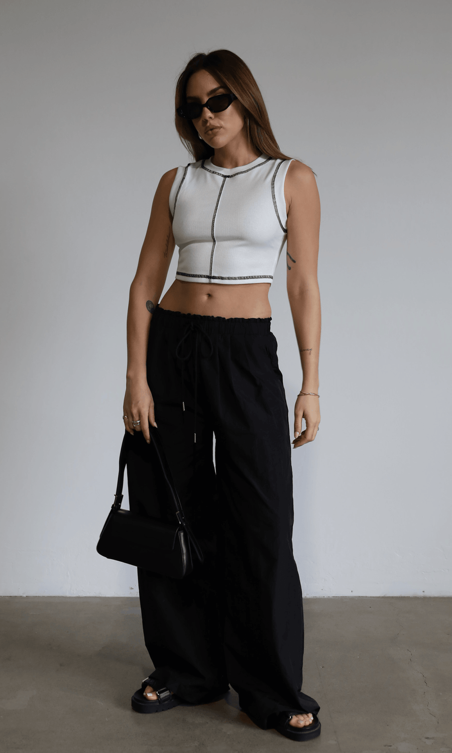 Set The Tone Crop Top - SHOPLUNAB