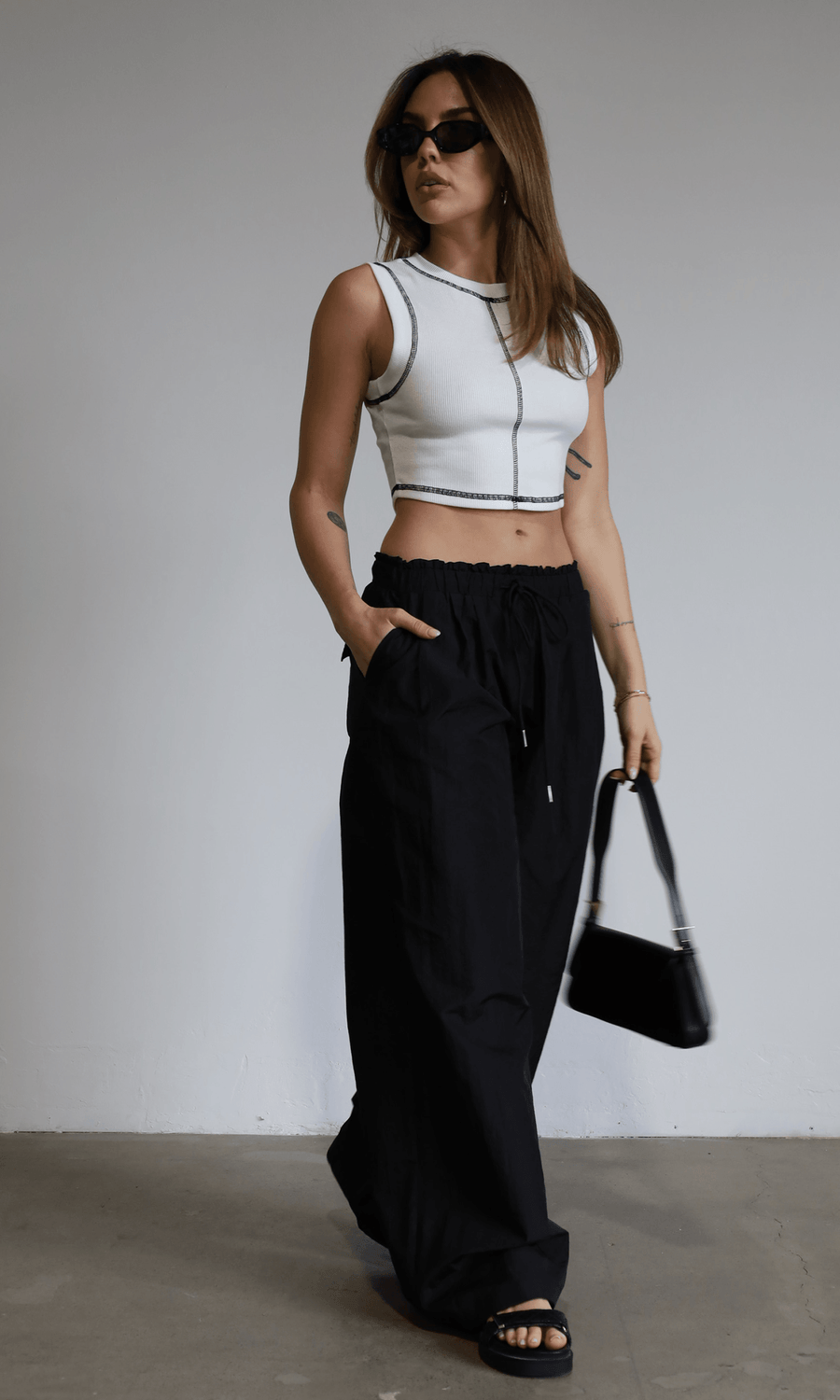 Set The Tone Crop Top - SHOPLUNAB