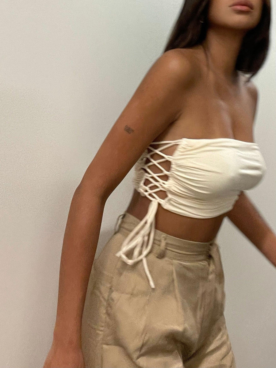 Sunrays Crop Top - FINAL SALE - SHOPLUNAB