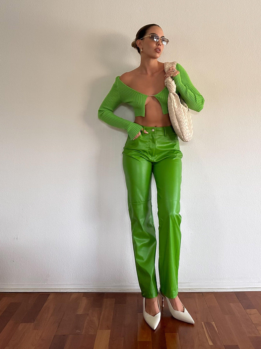 Future Nostalgia Leather Pants - FINAL SALE - SHOPLUNAB