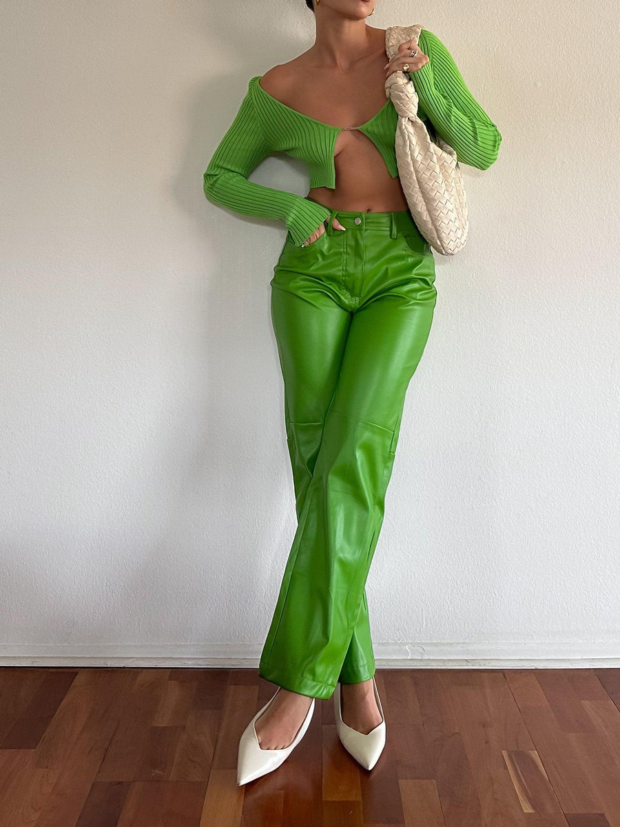 Future Nostalgia Leather Pants - FINAL SALE - SHOPLUNAB