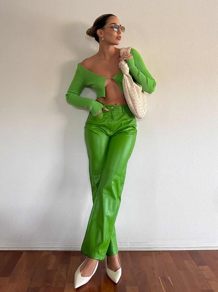 Future Nostalgia Leather Pants - FINAL SALE - SHOPLUNAB