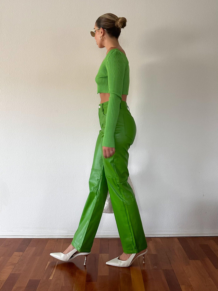 Future Nostalgia Leather Pants - FINAL SALE - SHOPLUNAB