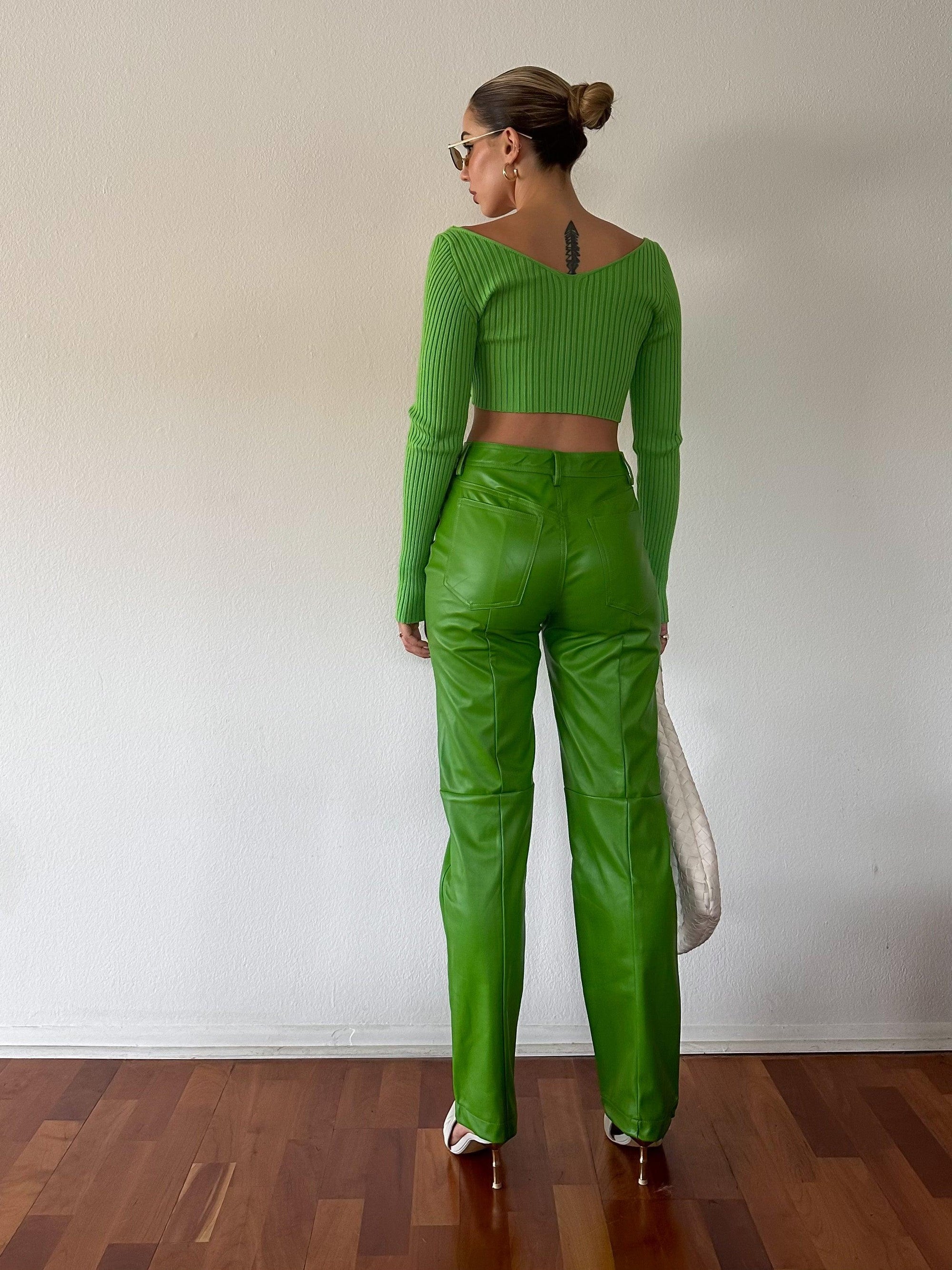 Future Nostalgia Leather Pants - FINAL SALE - SHOPLUNAB