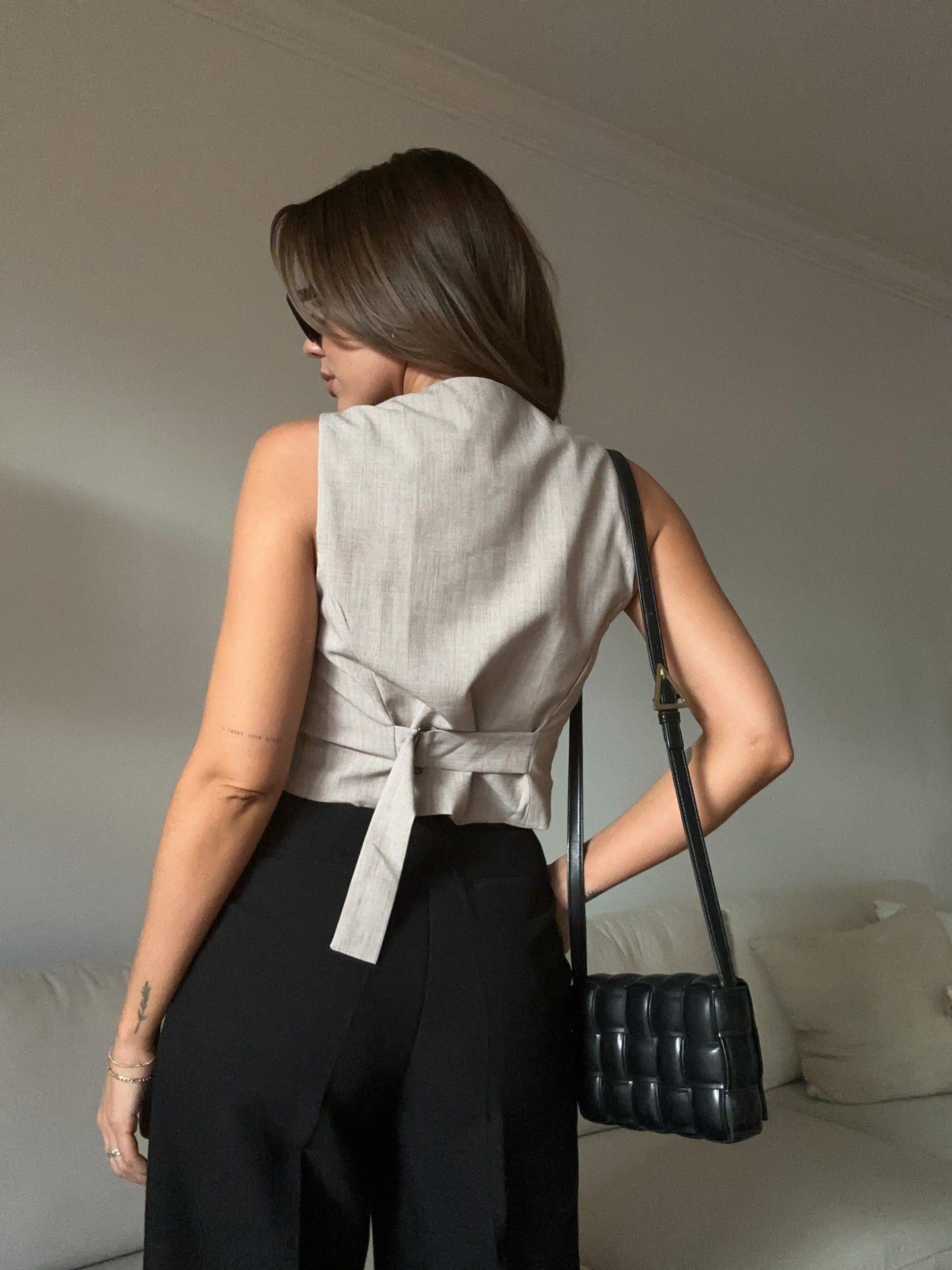 New York Scene Vest - SHOPLUNAB