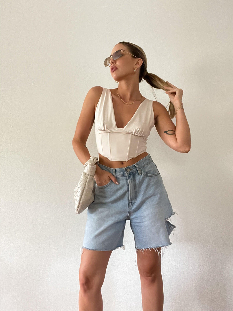 Ciao Bella Bustier Top - FINAL SALE - SHOPLUNAB