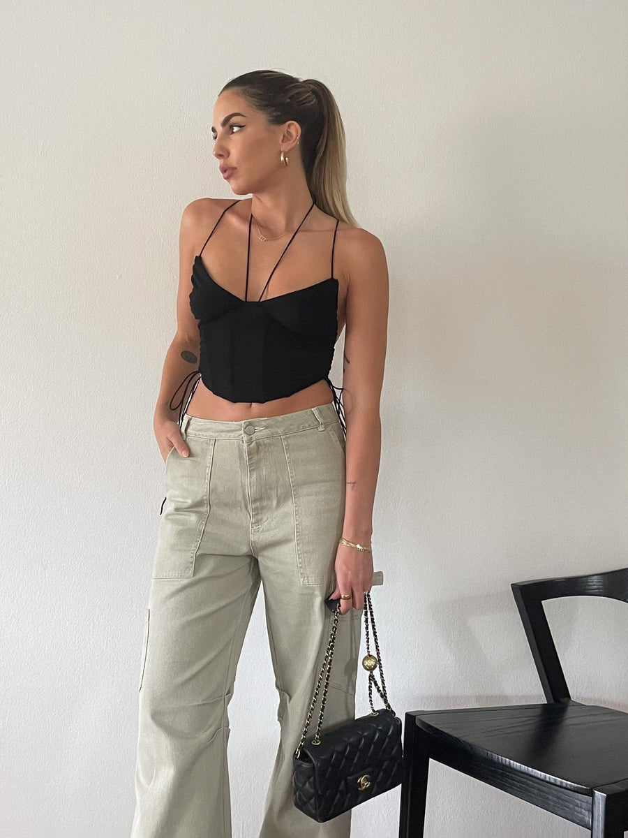 Tonight Crop Top - FINAL SALE - SHOPLUNAB