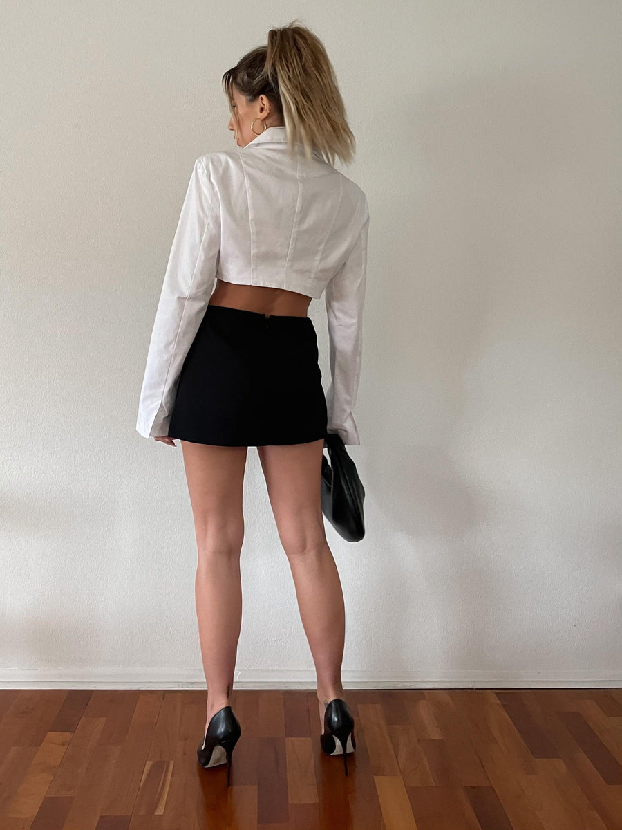 Gwyneth Crop Shirt by Lioness - SHOPLUNAB