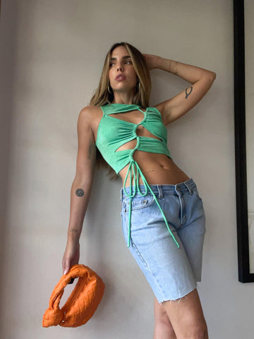 Break Through Crop Top - FINAL SALE - SHOPLUNAB