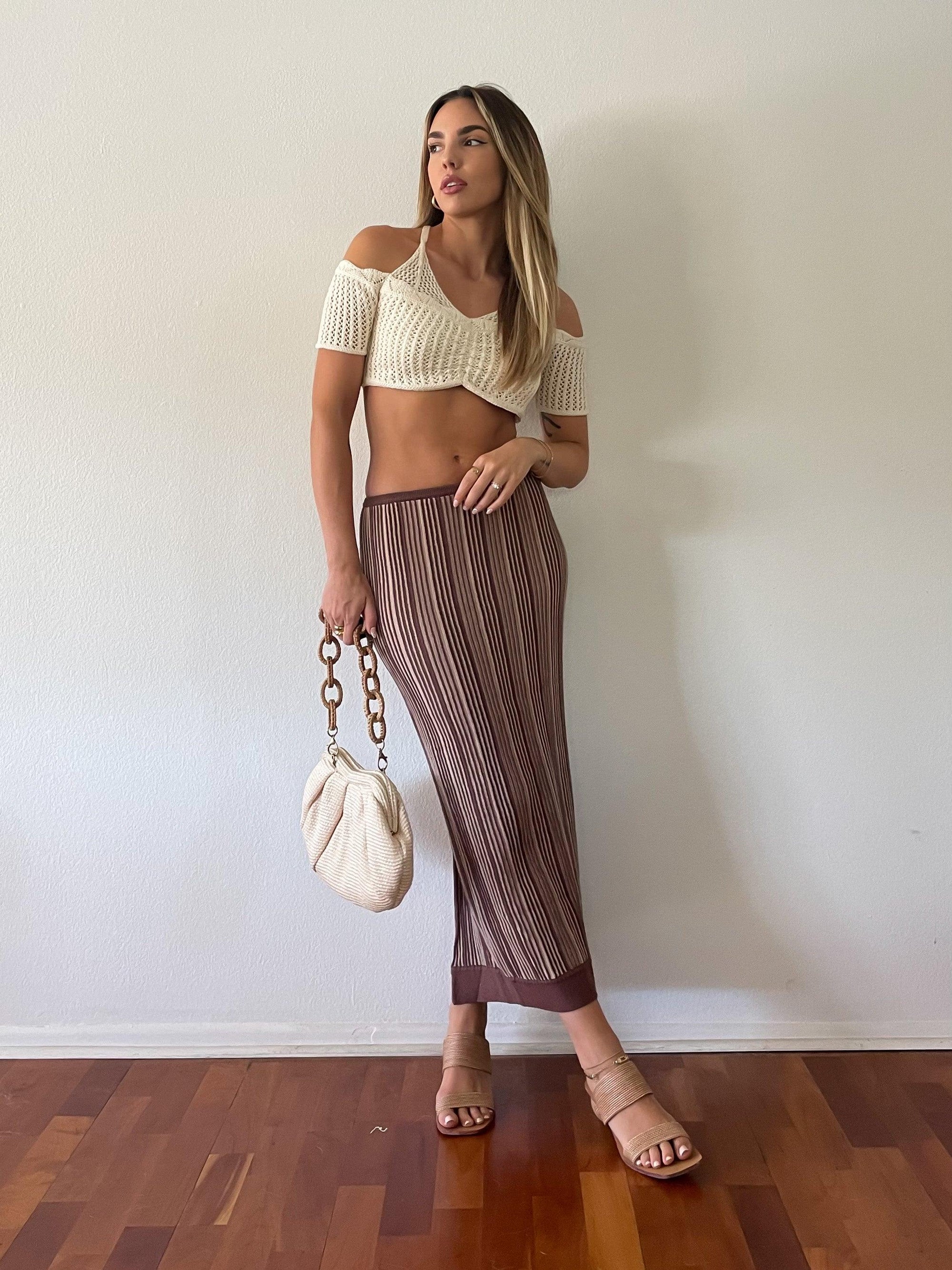Desert Eclipse Crop Top - FINAL SALE - SHOPLUNAB