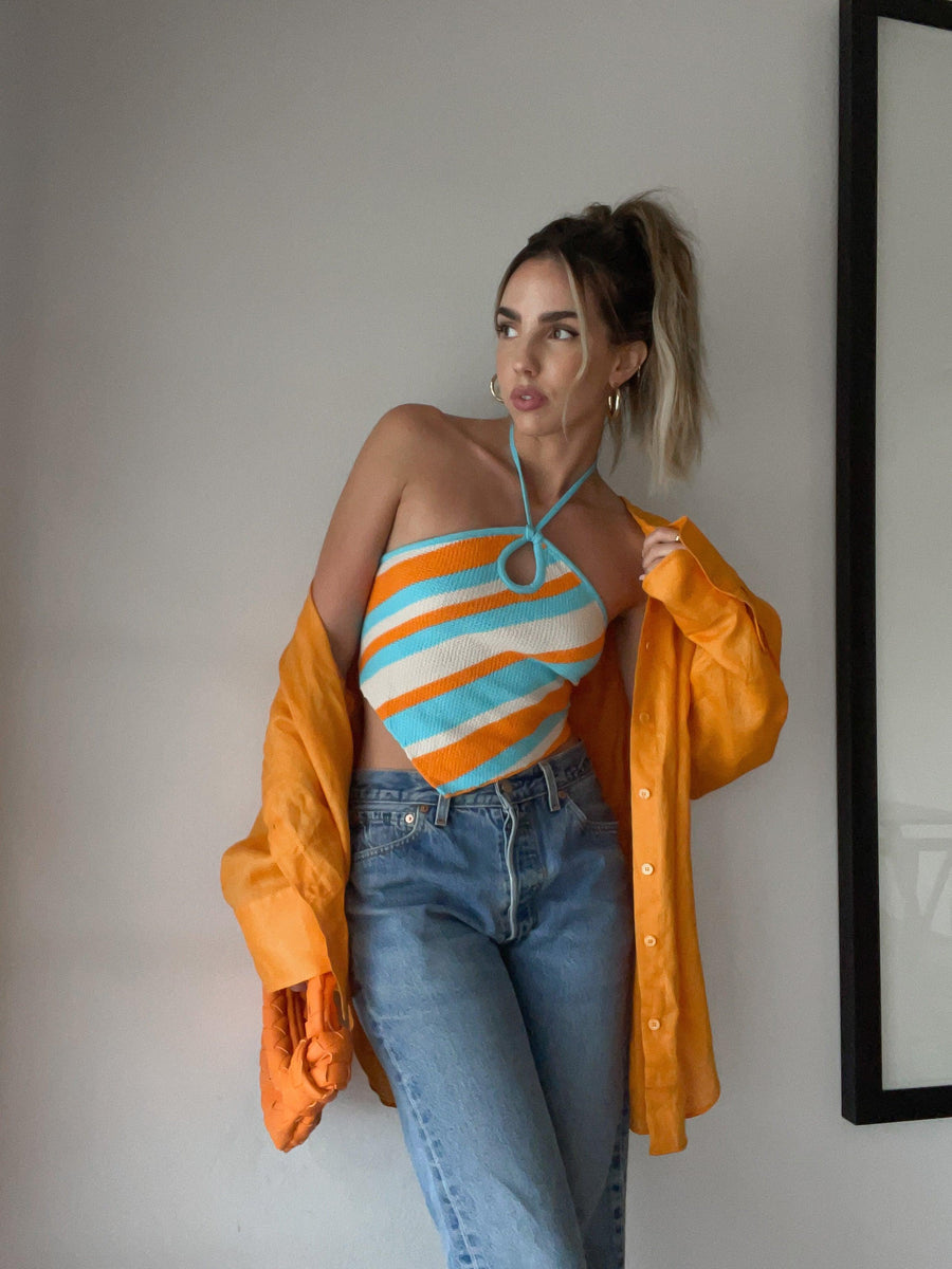 Roller Rink Bandana Top - FINAL SALE - SHOPLUNAB