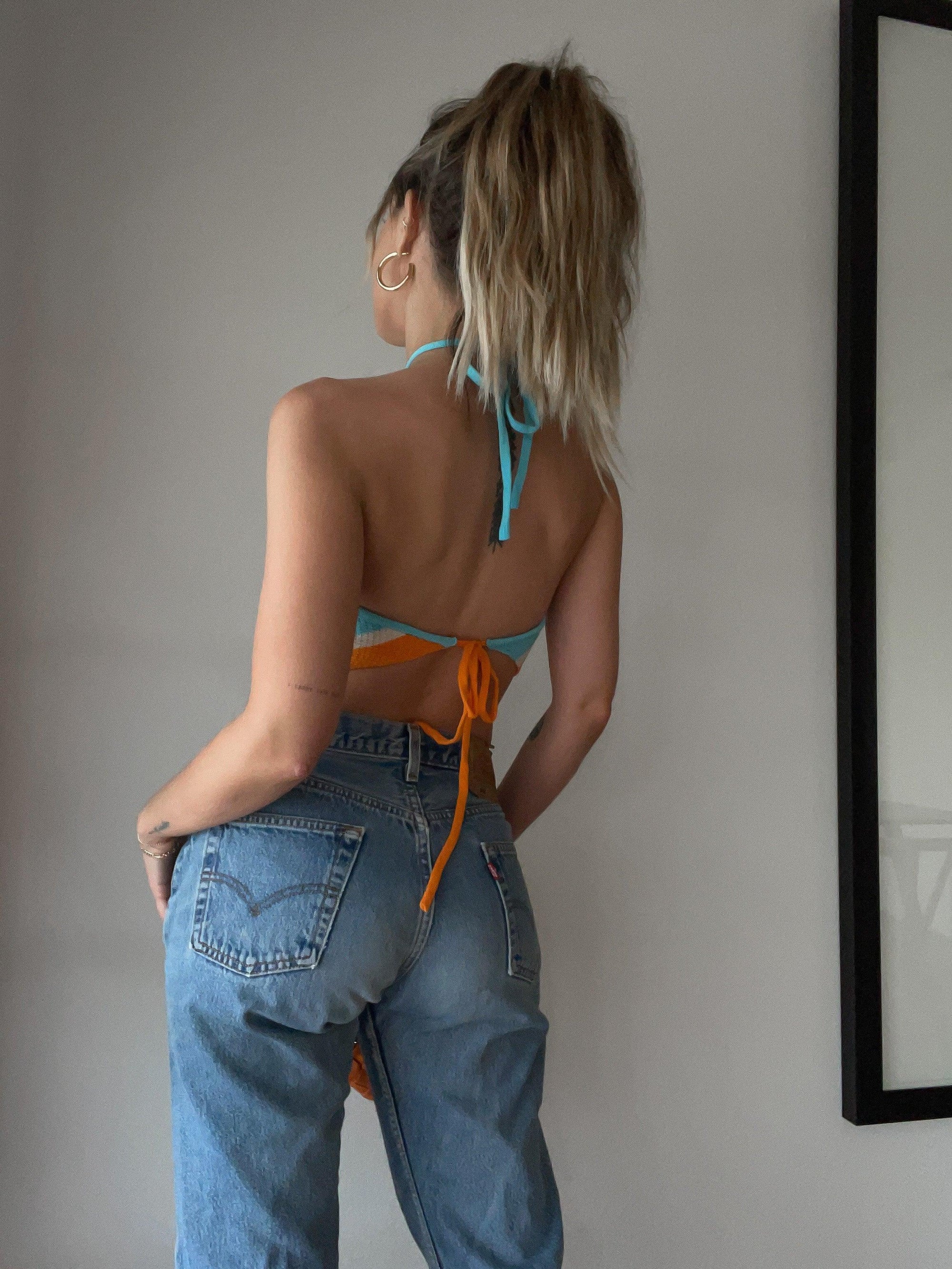 Roller Rink Bandana Top - FINAL SALE - SHOPLUNAB