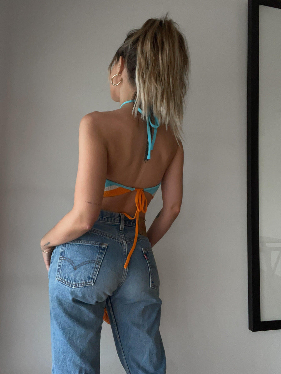 Roller Rink Bandana Top - FINAL SALE - SHOPLUNAB