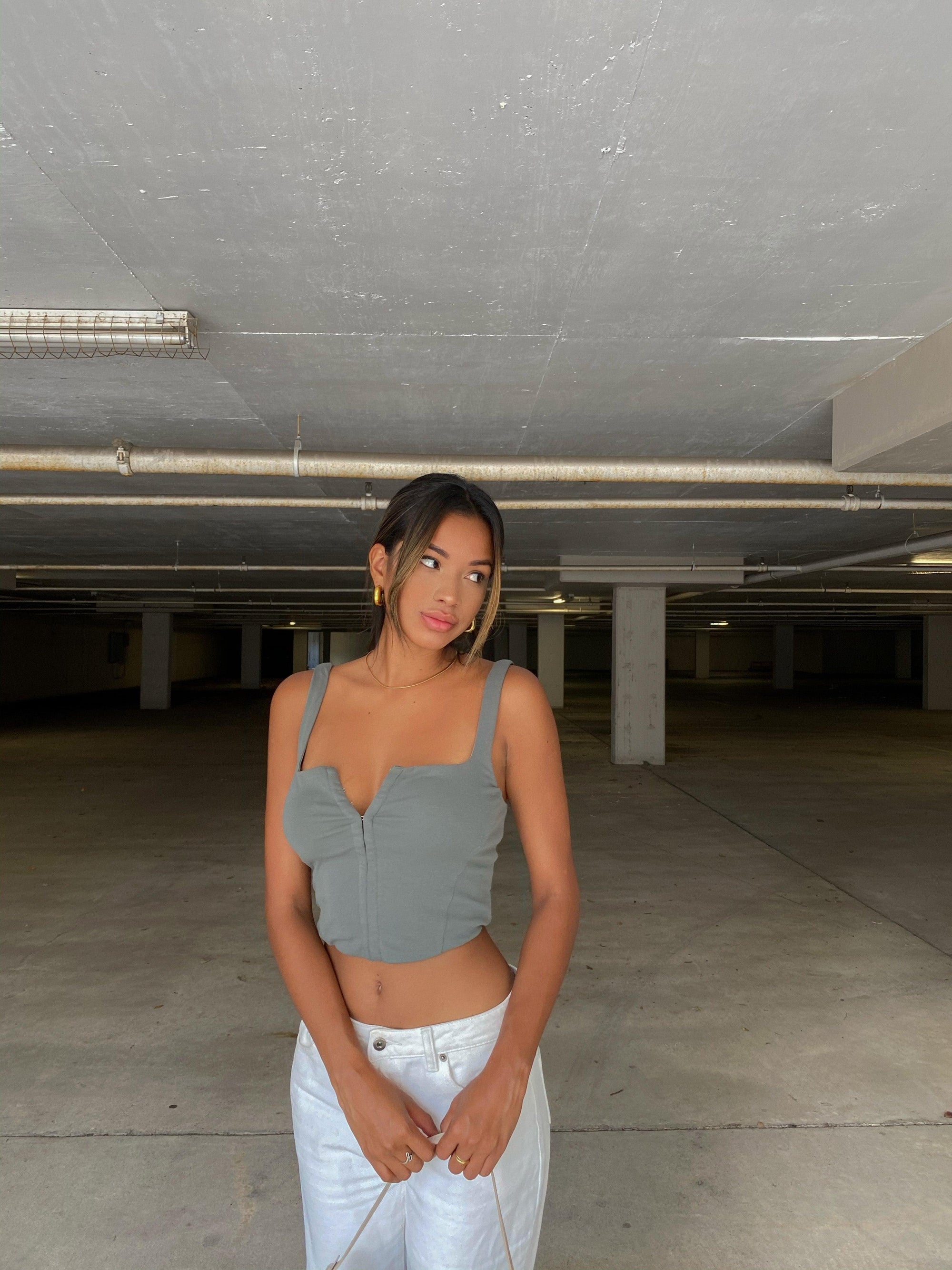 French Kiss Crop Top - FINAL SALE - SHOPLUNAB