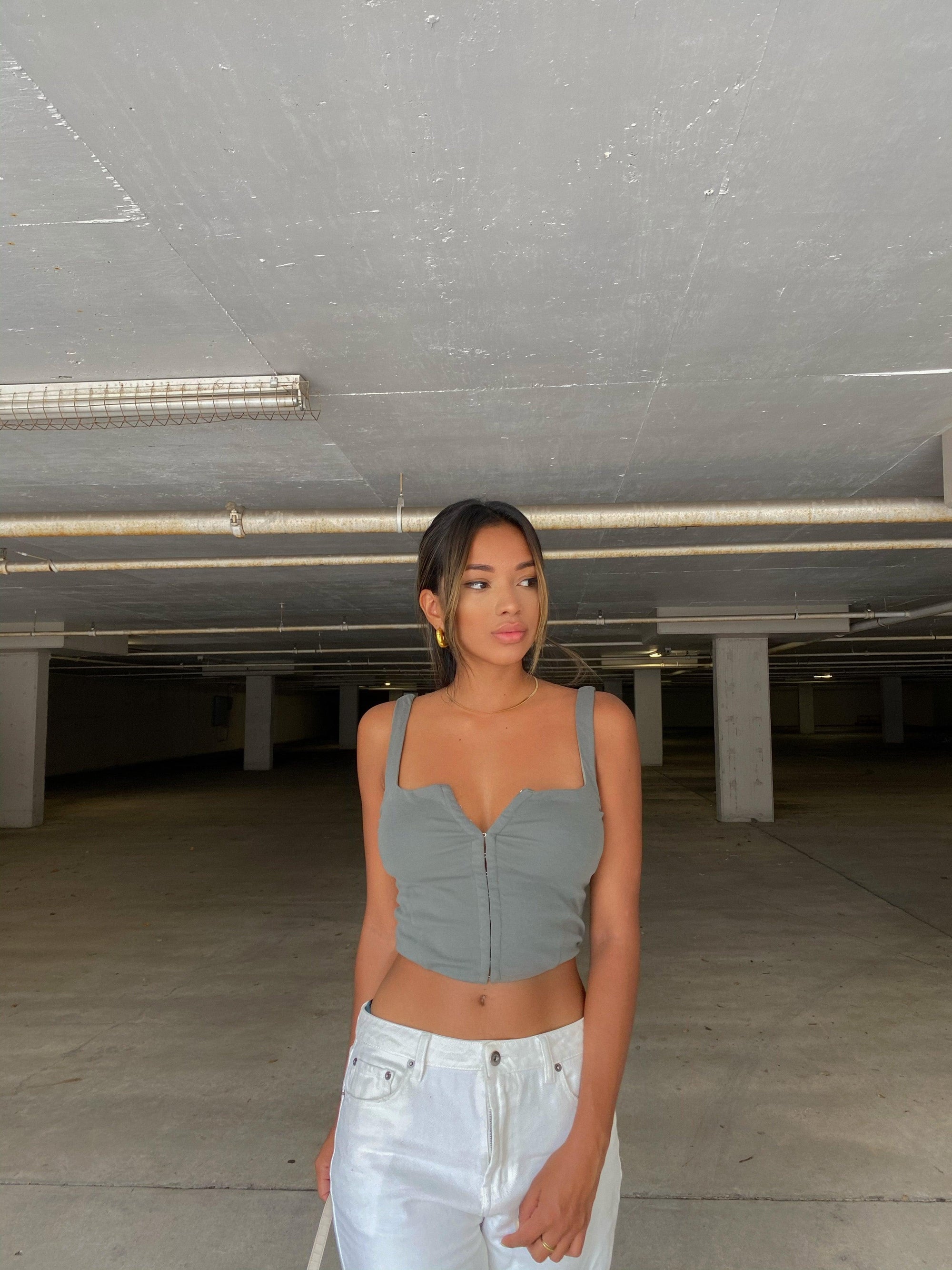French Kiss Crop Top - FINAL SALE - SHOPLUNAB