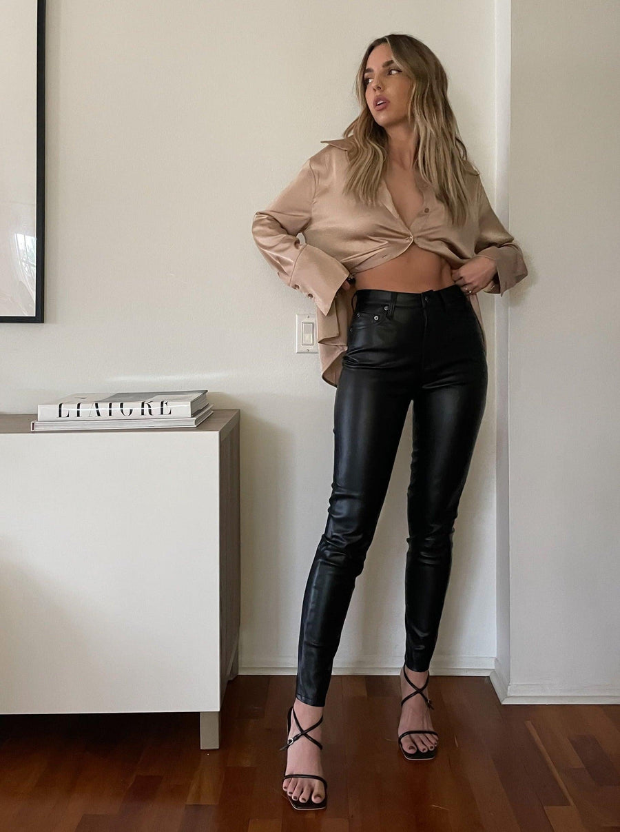 Aline Leather Pant by Pistola - FINAL SALE - SHOPLUNAB