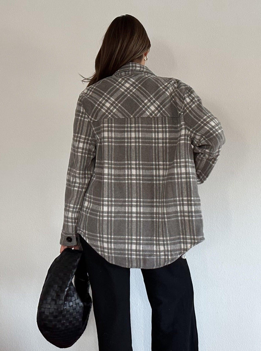 California Living Flannel Shacket - FINAL SALE - SHOPLUNAB