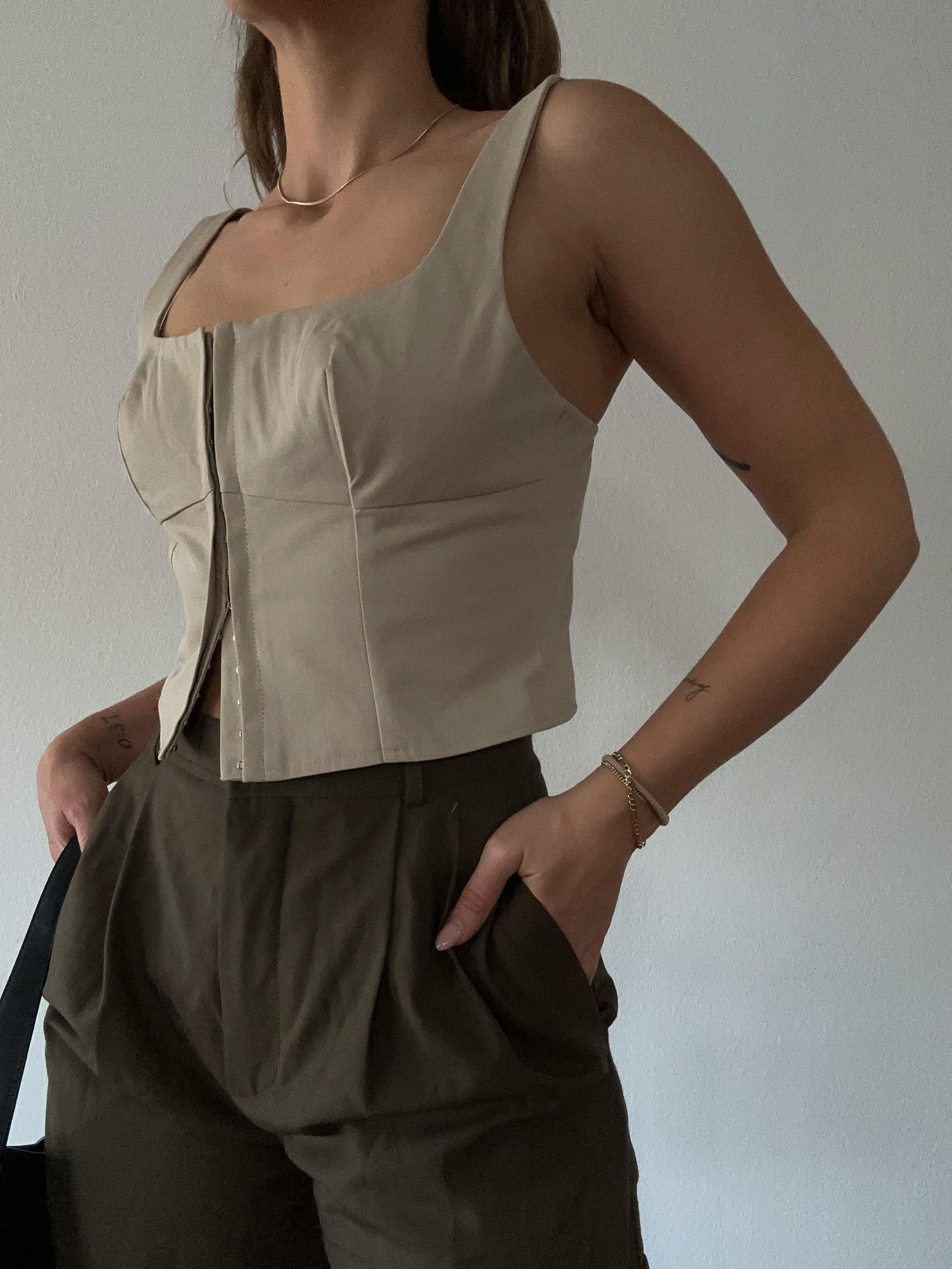Don’t You Wish Bustier Top - SHOPLUNAB