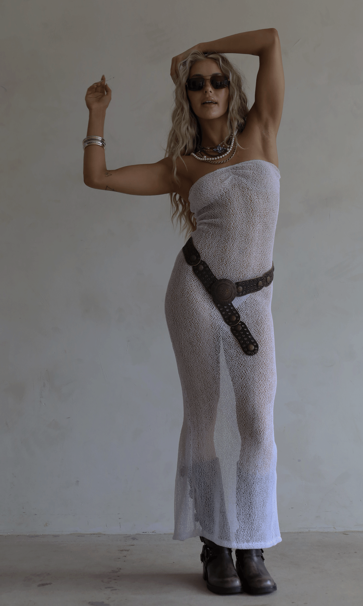 Net Dress by Bananhot - SHOPLUNAB
